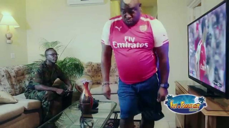 This man loves Arsenal more than his woman ? [Ity & Fancy Cat Show]